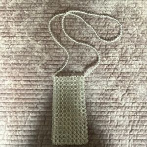 Urban Outfitters - Small clear beaded crossbody bag